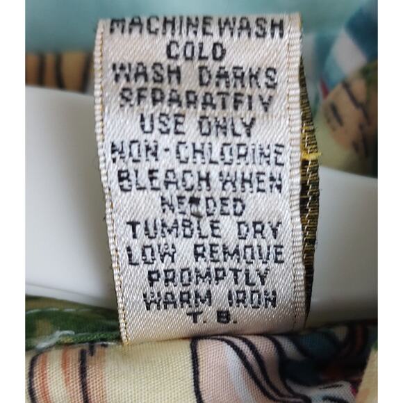 Camisa Moda Hawaiian Shirt Tropical Island Print Button Up XXL - Picture 5 of 7